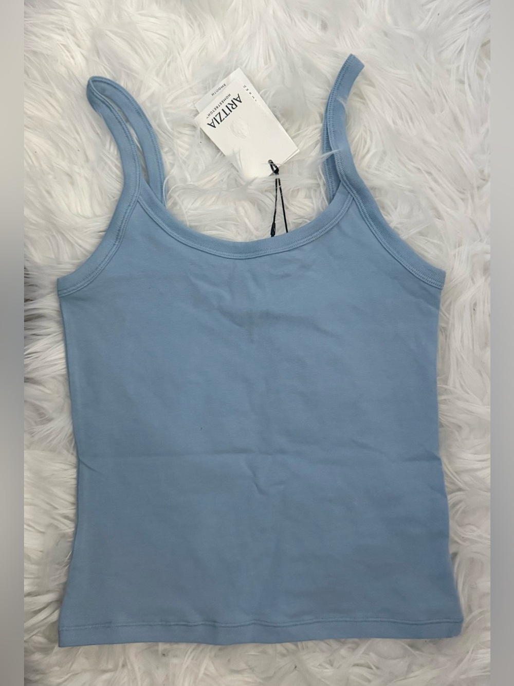 NEW Aritzia HOMESTRETCH™ SMOOTH SPECTRUM CAMI TANK - Size XS | Color: Blue